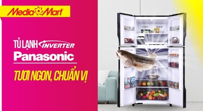 Tủ lạnh Panasonic Inverter 550L 4 cửa (NR-DZ601VGKV): Bảo quản thực phẩm tươi ngon, chuẩn vị